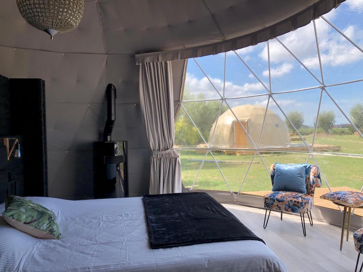 Hotel Id Glamping De Coude Scheure à Middelkerke Extérieur photo